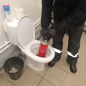 Пневматическая прочистка канализации