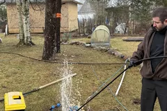 Гидродинамическая чистка скважины